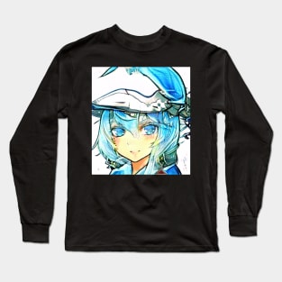 Colorfull anime girl Long Sleeve T-Shirt